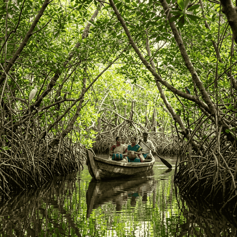 Pichavaram Mangrove Boat Ride